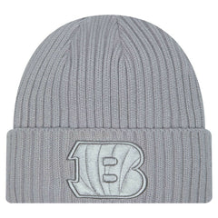 Cincinnati Bengals New Era Youth Color Pack Cuffed Knit Hat Gray - NFL