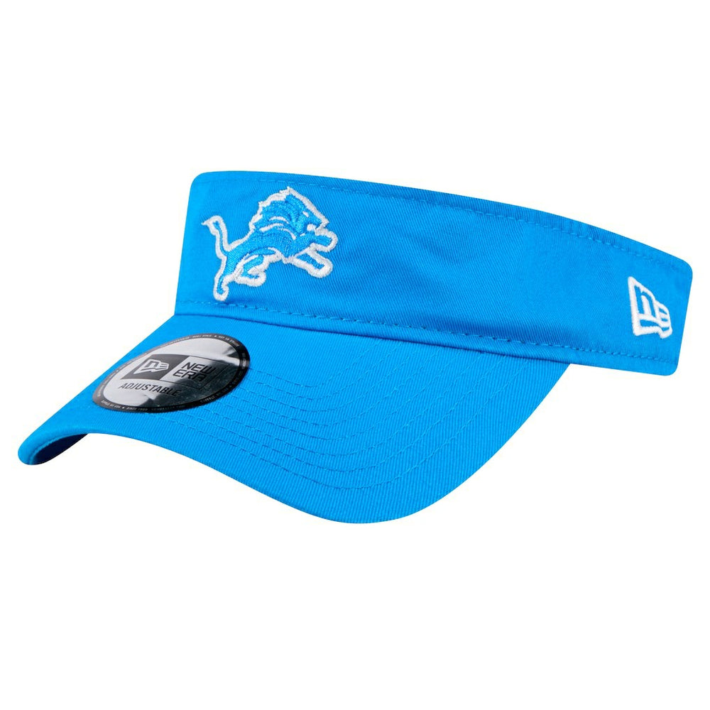 Detroit Lions New Era Main Adjustable Visor Blue - NFL