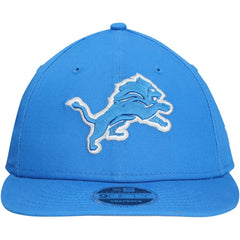 Detroit Lions New Era Main Low Profile 9FIFTY Snapback Hat Blue - NFL
