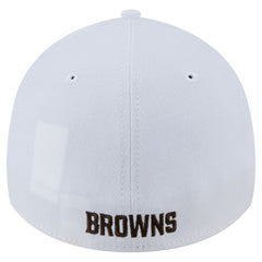 Cleveland Browns New Era Main 39THIRTY Flex Hat White - NFL