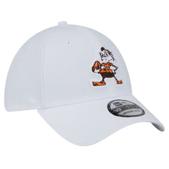 Cleveland Browns New Era Throwback 39THIRTY Flex Hat White - NFL
