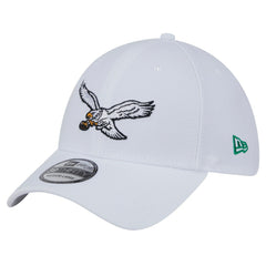 Philadelphia Eagles New Era Throwback 39THIRTY Flex Hat White - NFL