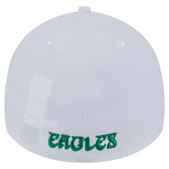 Philadelphia Eagles New Era Throwback 39THIRTY Flex Hat White - NFL