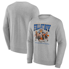 Fanatics - Fall Out Boy x New York Knicks So Much For (2our) Dust Fleece Pullover Sweatshirt - Gray