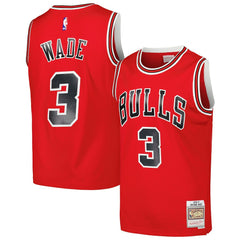 Mitchell & Ness - Dwyane Wade Chicago Bulls 2016/17 Hardwood Classics Swingman Jersey - Red