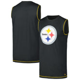 Pittsburgh Steelers New Era Tank Top Black - NFL