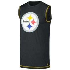 Pittsburgh Steelers New Era Tank Top Black - NFL
