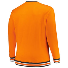 Cincinnati Bengals New Era Big & Tall Pullover Sweatshirt Orange - NFL