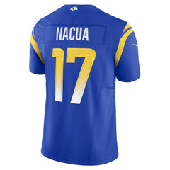 Puka Nacua Los Angeles Rams Vapor F.U.S.E. Limited Jersey Royal - Nike