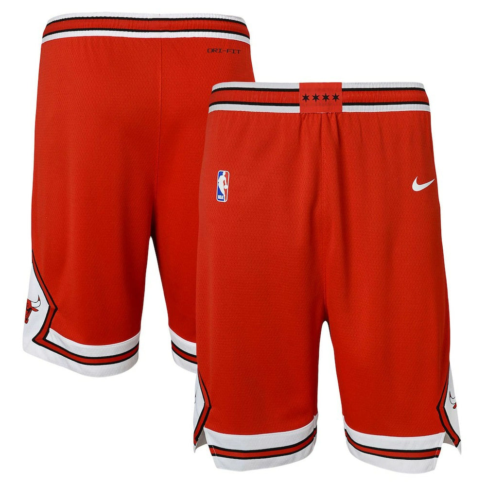 Nike - Chicago Bulls Youth Swingman Performance Shorts - Red - Icon Edition