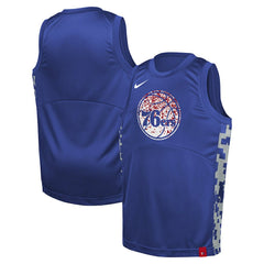 Nike - Philadelphia 76ers Youth Courtside Starting Five Team Jersey - Royal