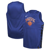 Nike - New York Knicks Youth Courtside Starting Five Team Jersey - Blue
