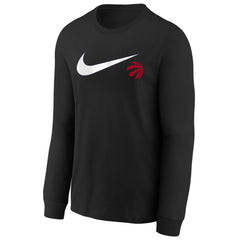 Nike - Toronto Raptors Youth Swoosh Long Sleeve T-Shirt - Black