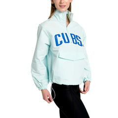 Chicago Cubs Lusso Women's Parker Half-Zip Jacket Clearance