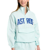 Houston Astros Lusso Women's Parker Half-Zip Jacket Lifestyle
