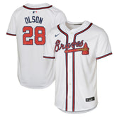 Matt Olson Atlanta Braves Nike Youth Home Limited Player Jersey discount