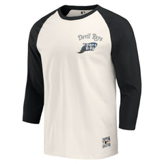 Tampa Bay Rays Darius Rucker Collection by Fanatics Cooperstown Collection Raglan 3/4-Sleeve T-Shirt Lifestyle