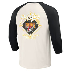 Pittsburgh Pirates Darius Rucker Collection by Fanatics Cooperstown Collection Raglan 3/4-Sleeve T-Shirt Online