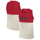 Cincinnati Reds Darius Rucker Collection by Fanatics Colorblock Tank Top On Sale