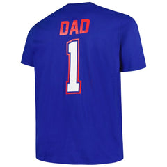 Texas Rangers Profile Big & Tall #1 Dad T-Shirt Clearance