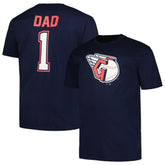 Cleveland Guardians Profile Big & Tall #1 Dad T-Shirt Online