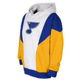St. Louis Blues - Youth Champion League Fleece Pullover Hoodie Ash/Blue