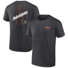 Philadelphia Flyers - Fanatics Backbone T-Shirt Heather Charcoal