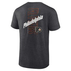 Philadelphia Flyers - Fanatics Backbone T-Shirt Heather Charcoal