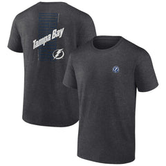 Tampa Bay Lightning - Fanatics Backbone T-Shirt Heather Charcoal