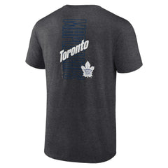 Toronto Maple Leafs - Fanatics Backbone T-Shirt Heather Charcoal
