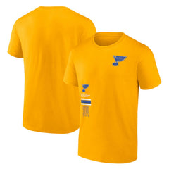 St. Louis Blues - Fanatics Represent T-Shirt Gold