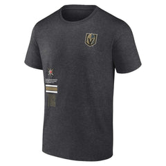 Vegas Golden Knights Fanatics Represent T-Shirt Heather Charcoal