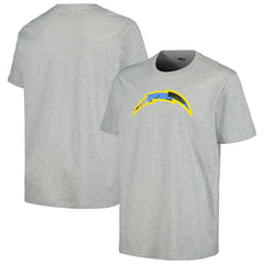 Los Angeles Chargers New Era Camo Logo T-Shirt Gray - NFL