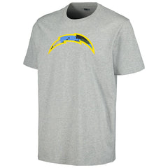 Los Angeles Chargers New Era Camo Logo T-Shirt Gray - NFL