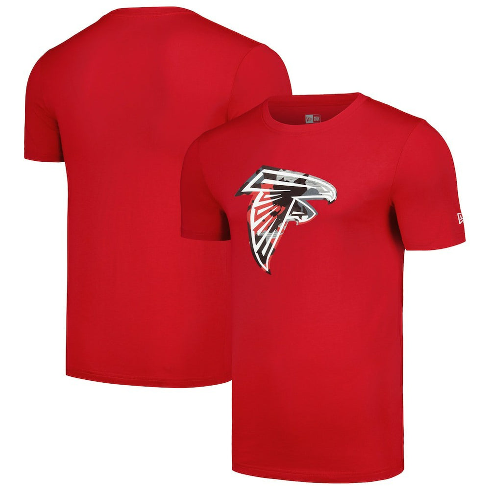 Atlanta Falcons New Era Camo Logo T-Shirt Red - NFL