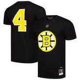 Bobby Orr Boston Bruins Mitchell & Ness Name & Number T-Shirt Black