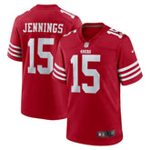 Jauan Jennings San Francisco 49ers Game Jersey Scarlet - Nike