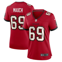 Cody Mauch Tampa Bay Buccaneers Women's Game Jersey Red - Nike