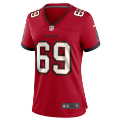 Cody Mauch Tampa Bay Buccaneers Women's Game Jersey Red - Nike