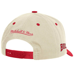 Mitchell & Ness - Chicago Bulls Game On Two-Tone Pro Crown Adjustable Hat - Cream