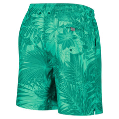 New York Jets Santiago Palms Board Shorts Green - Tommy Bahama