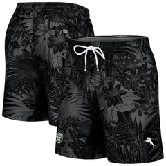 Las Vegas Raiders Santiago Palms Board Shorts Black - Tommy Bahama