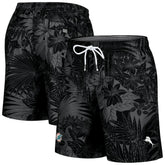 Miami Dolphins Santiago Palms Board Shorts Black - Tommy Bahama