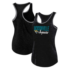 Jacksonville Jaguars Women's Plus Size Fuel Tank Top Heather Black - Fanatics