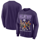 NBA - Fall Out Boy x Sacramento Kings Unisex So Much For (2our) Dust Pullover Sweatshirt - Purple