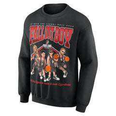 NBA - Fall Out Boy x Portland Trail Blazers Unisex So Much For (2our) Dust Pullover Sweatshirt - Black