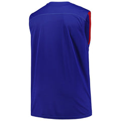 Fanatics - Philadelphia 76ers Big & Tall Birdseye Muscle Tank Top - Royal