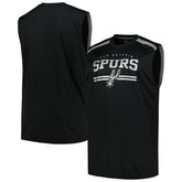 Fanatics - San Antonio Spurs Big & Tall Birdseye Muscle Tank Top - Black