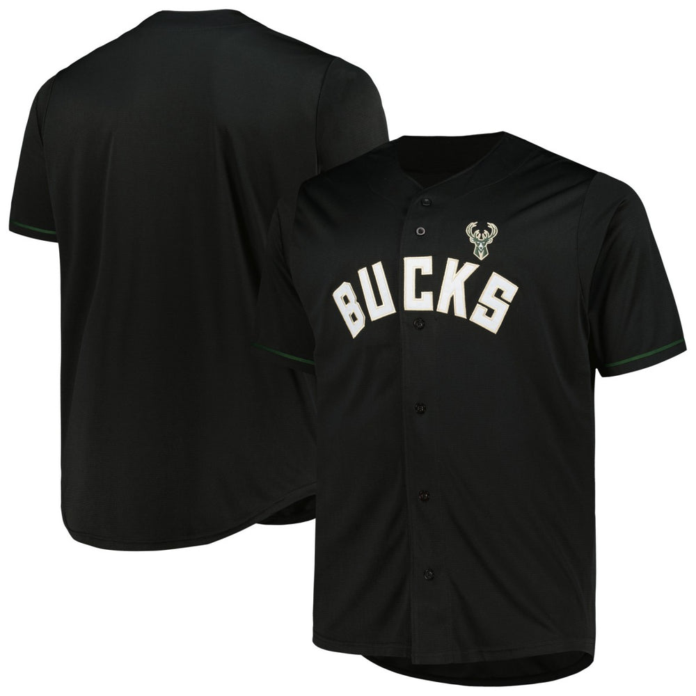 NBA - Milwaukee Bucks Profile Big & Tall Pop Jersey - Black