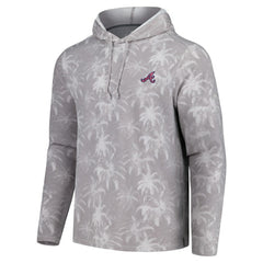 Atlanta Braves Tommy Bahama Palm Frenzy Hoodie Long Sleeve T-Shirt for sale